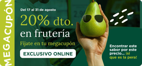 20% de descuento en fruter&iacute;a con tu Megacup&oacute;n